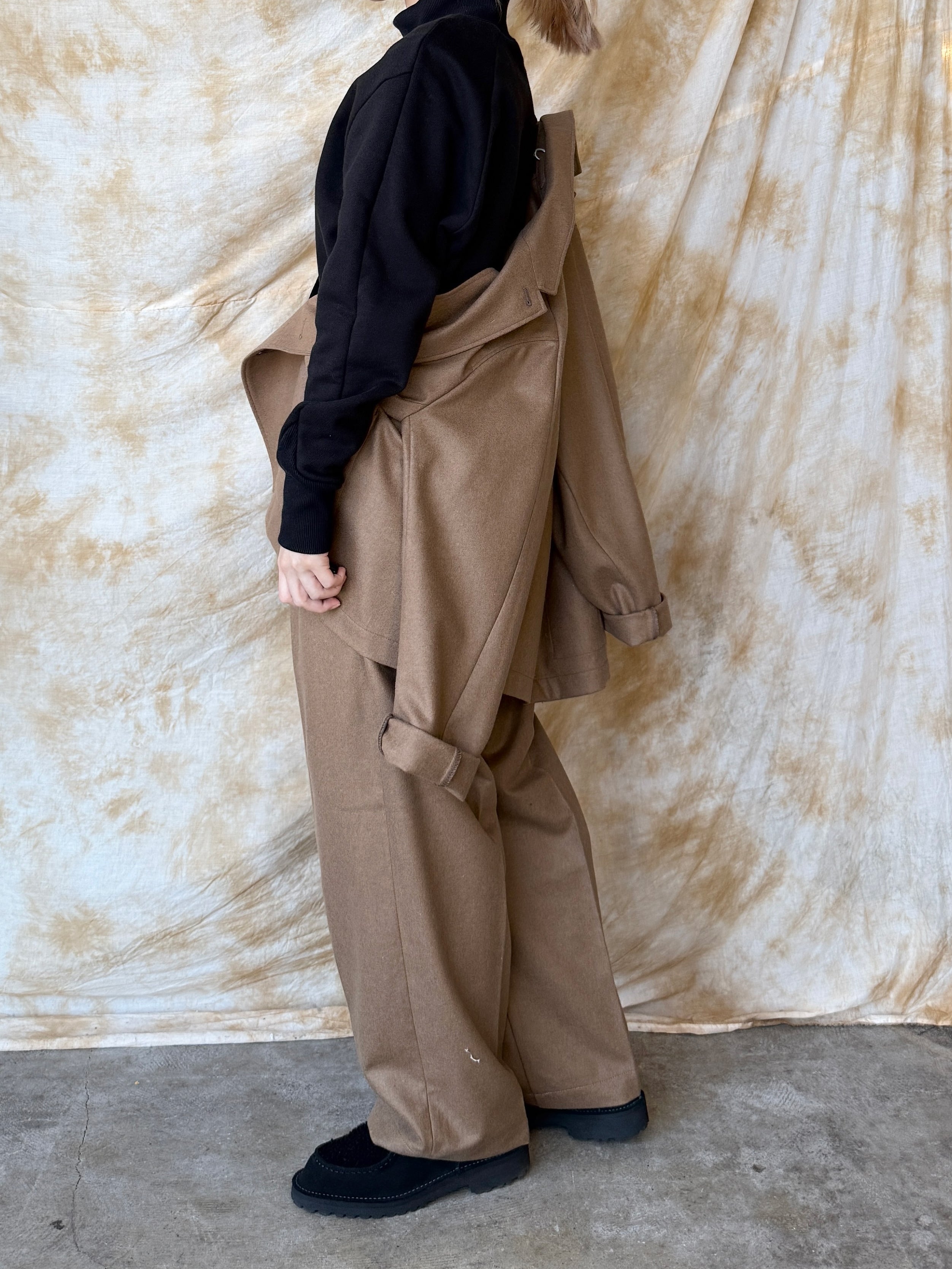 Handwerker / HW handsfree jacket（Camel）