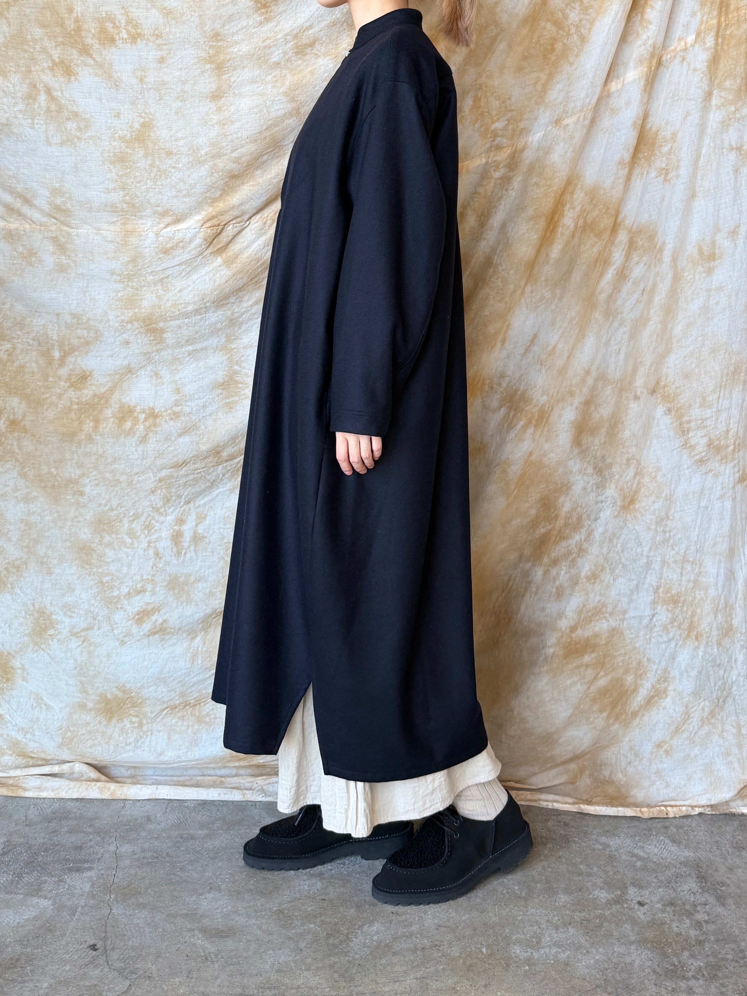 Handwerker / HW zip dress（Navy）