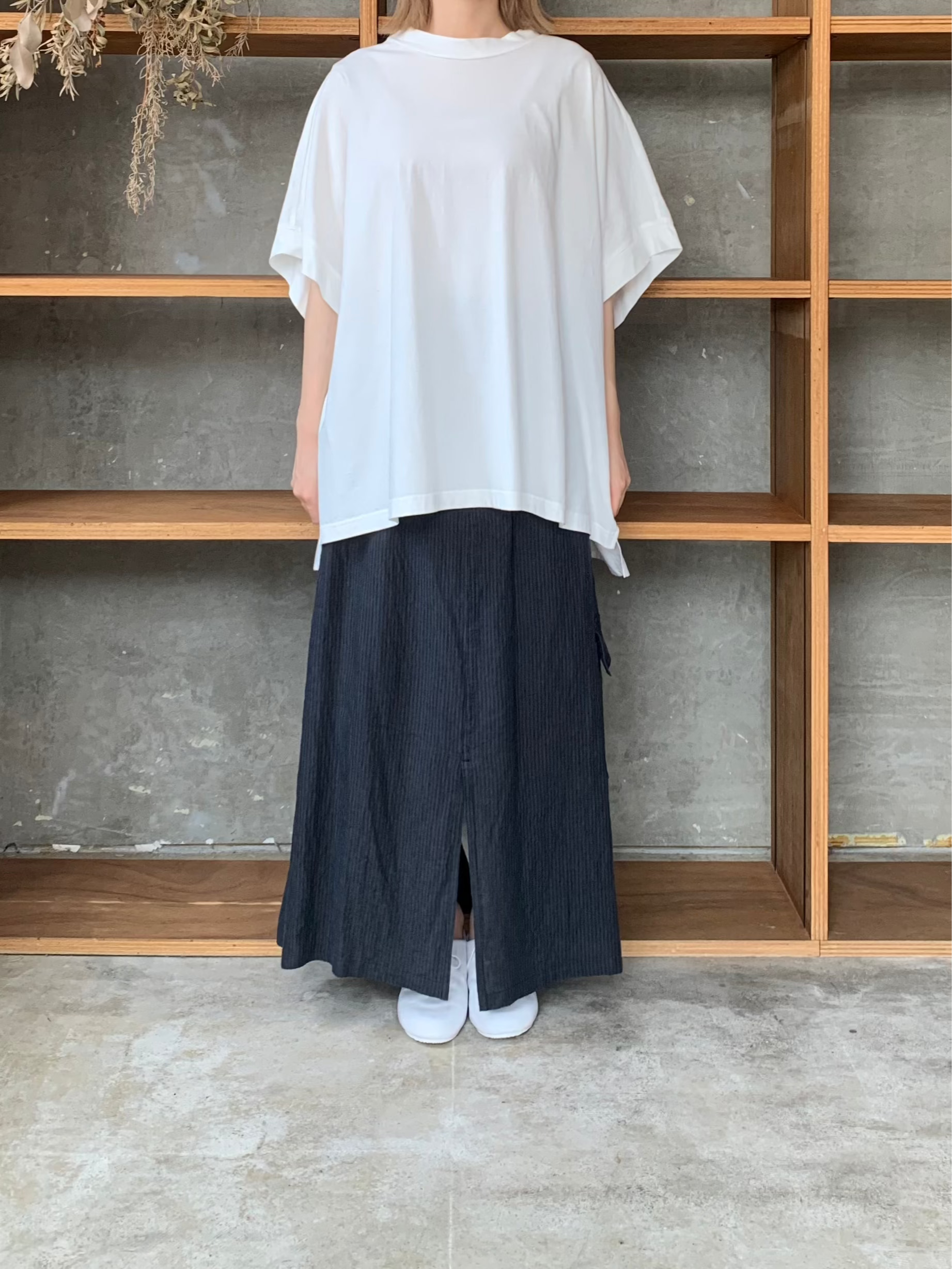 TISSU / 接触冷感マルチエフェクトコンボ ドルマンT（シロ×シロ）