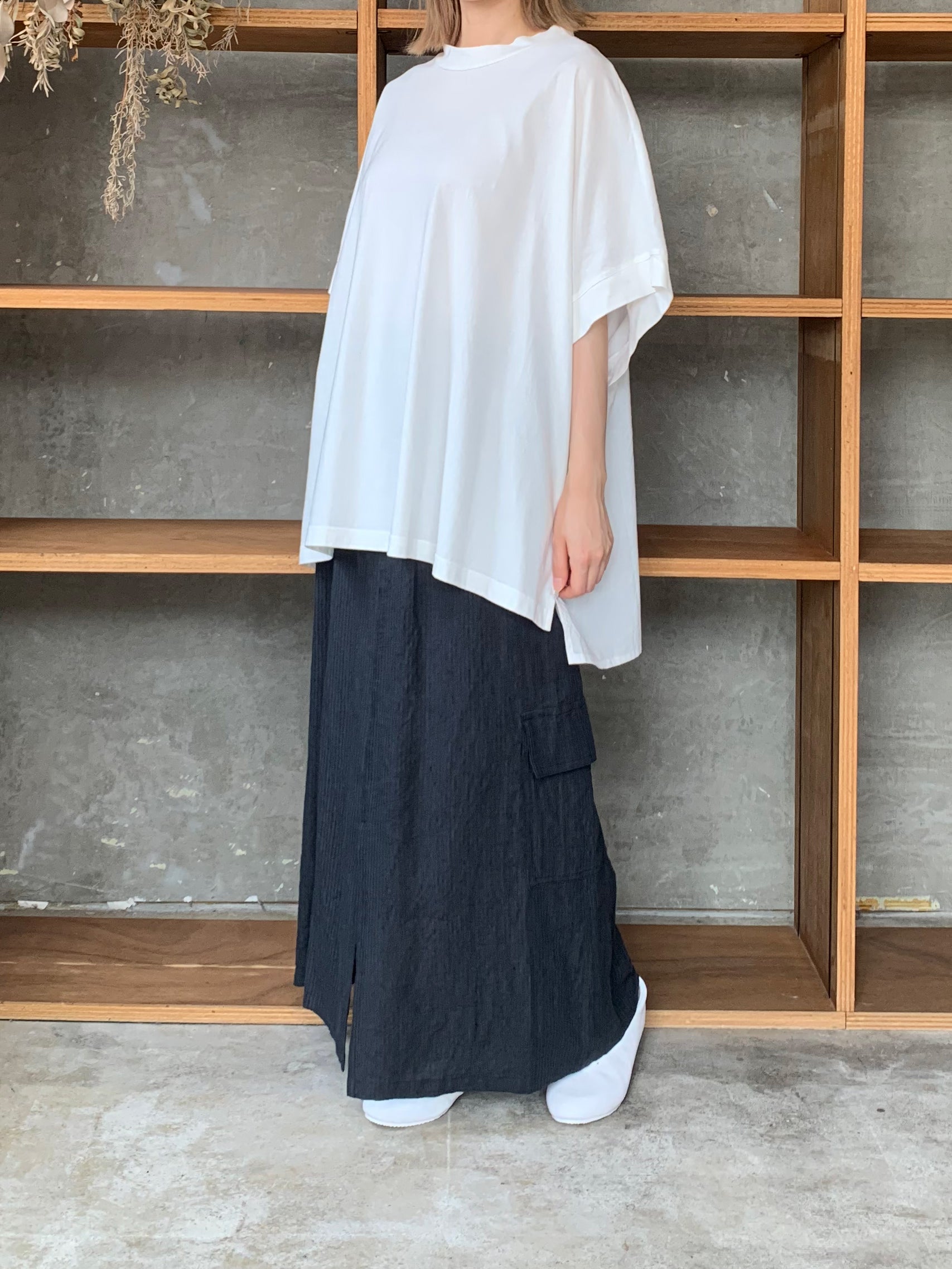 TISSU / 接触冷感マルチエフェクトコンボ ドルマンT（シロ×シロ）