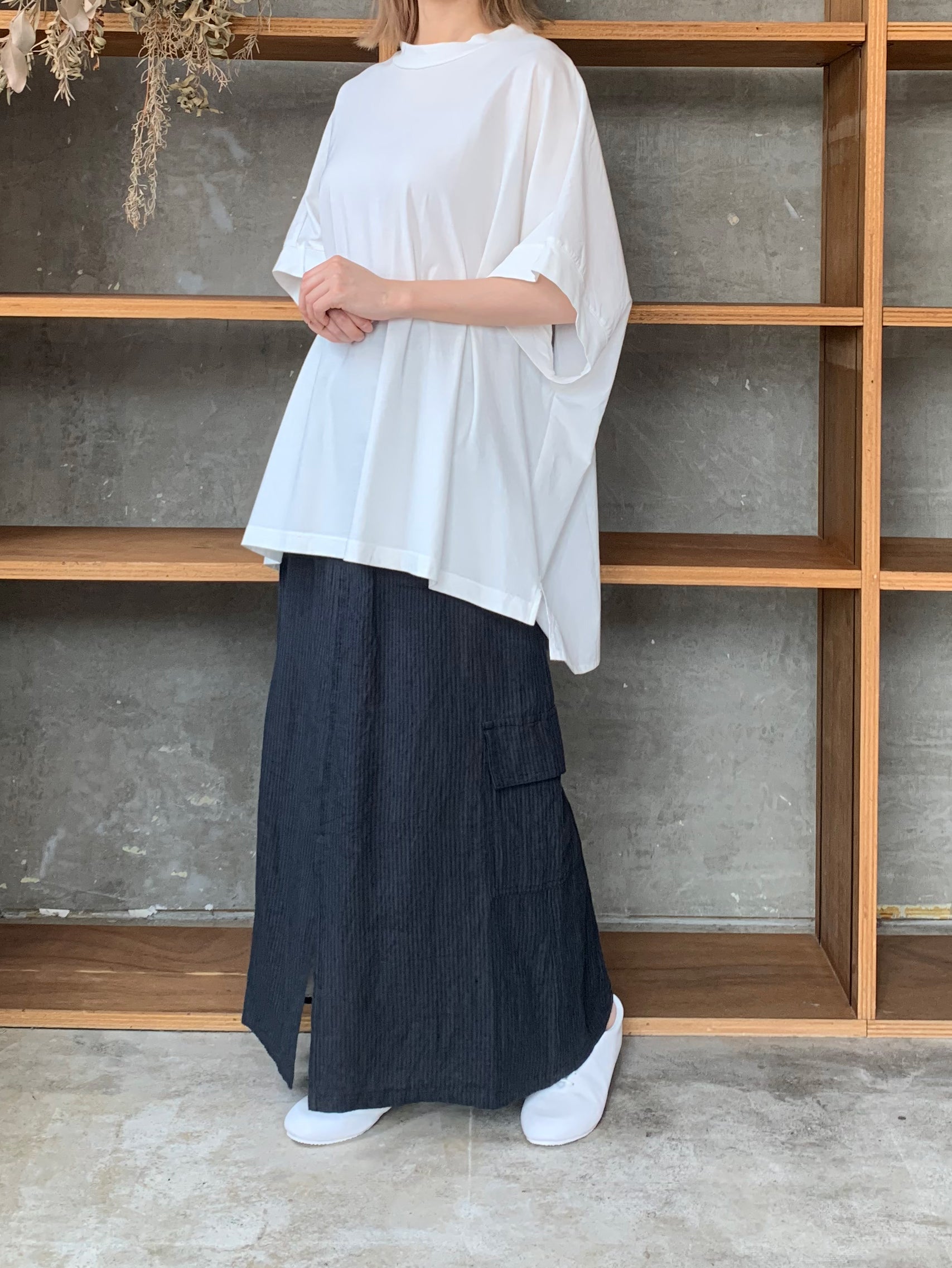 TISSU / 接触冷感マルチエフェクトコンボ ドルマンT（シロ×シロ）