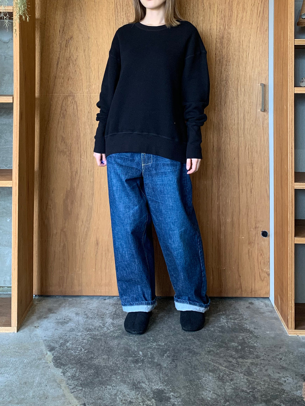 suzuki takayuki / sweat pullover（black）