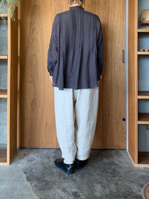 suzuki takayuki / farmer’s wide pants（papyrus）