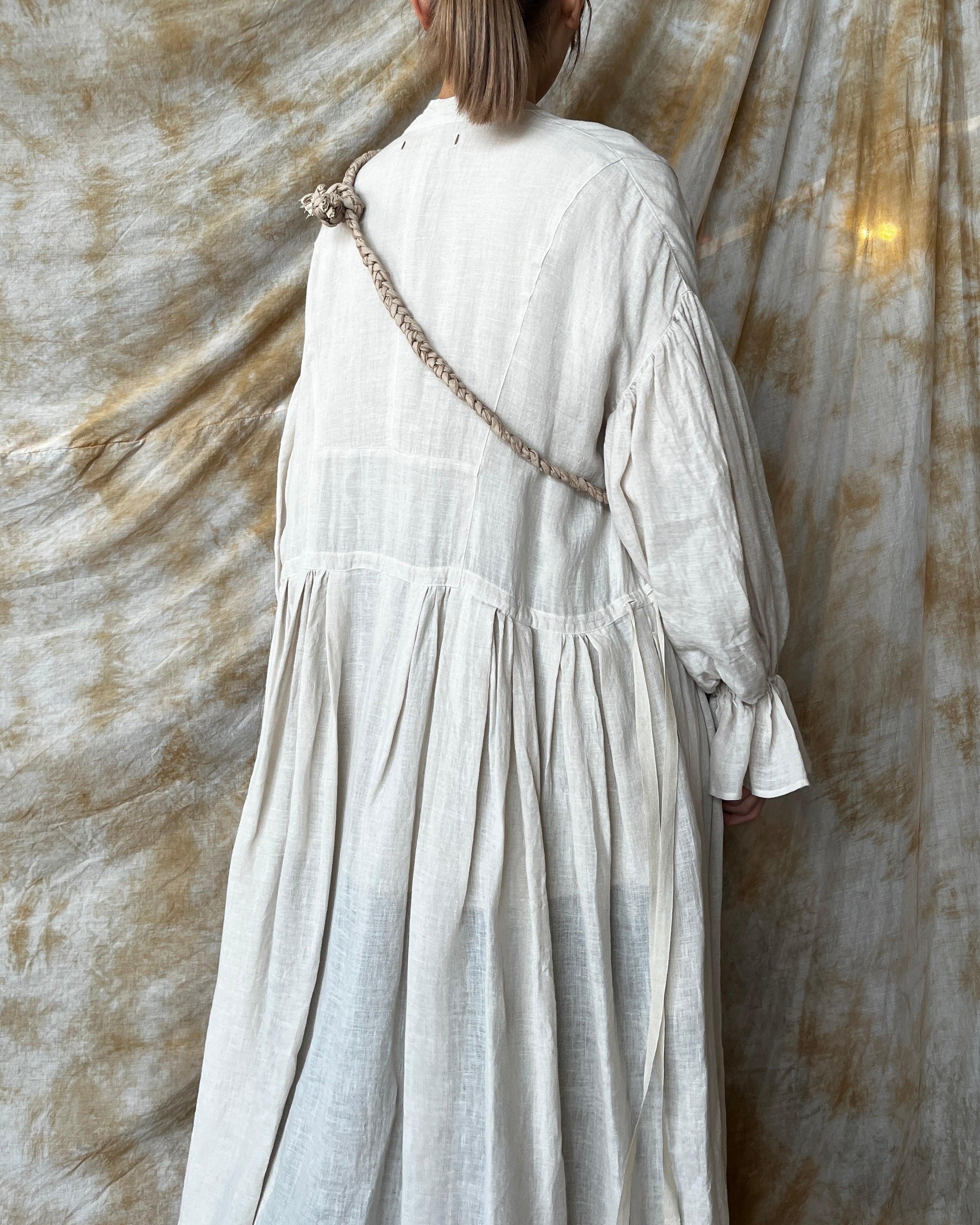 suzuki takayuki × ams, / braided shoulder strap (common oak / ベージュ)