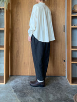 suzuki takayuki / shalwar pants（ebony black）