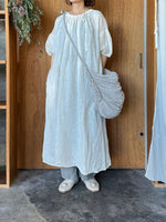 ROBE de PEAU / WRINKLE STRING ONE PIECE (OFF NATURAL)