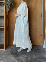 ROBE de PEAU / CAMILLE FRILL ONE PIECE (CHECK)