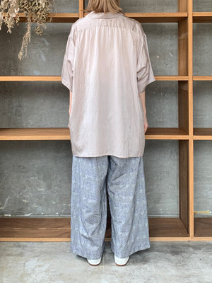 suzuki takayuki / over shirt（orchid beige）