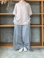 suzuki takayuki / over shirt（orchid beige）