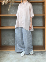 suzuki takayuki / over shirt（orchid beige）