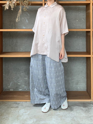 suzuki takayuki / over shirt（orchid beige）