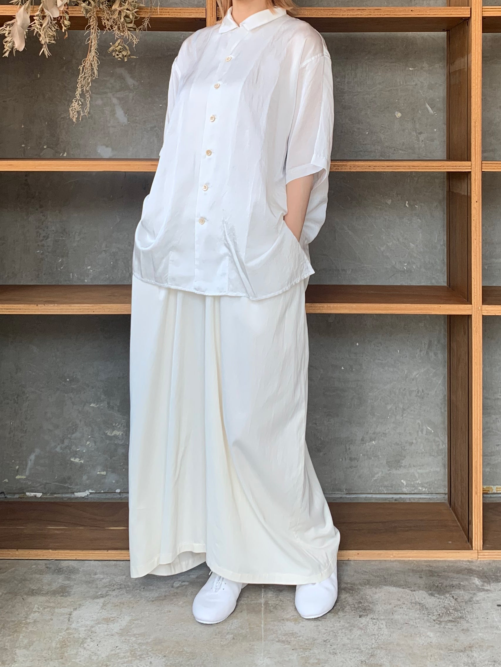 suzuki takayuki / over shirt（white）