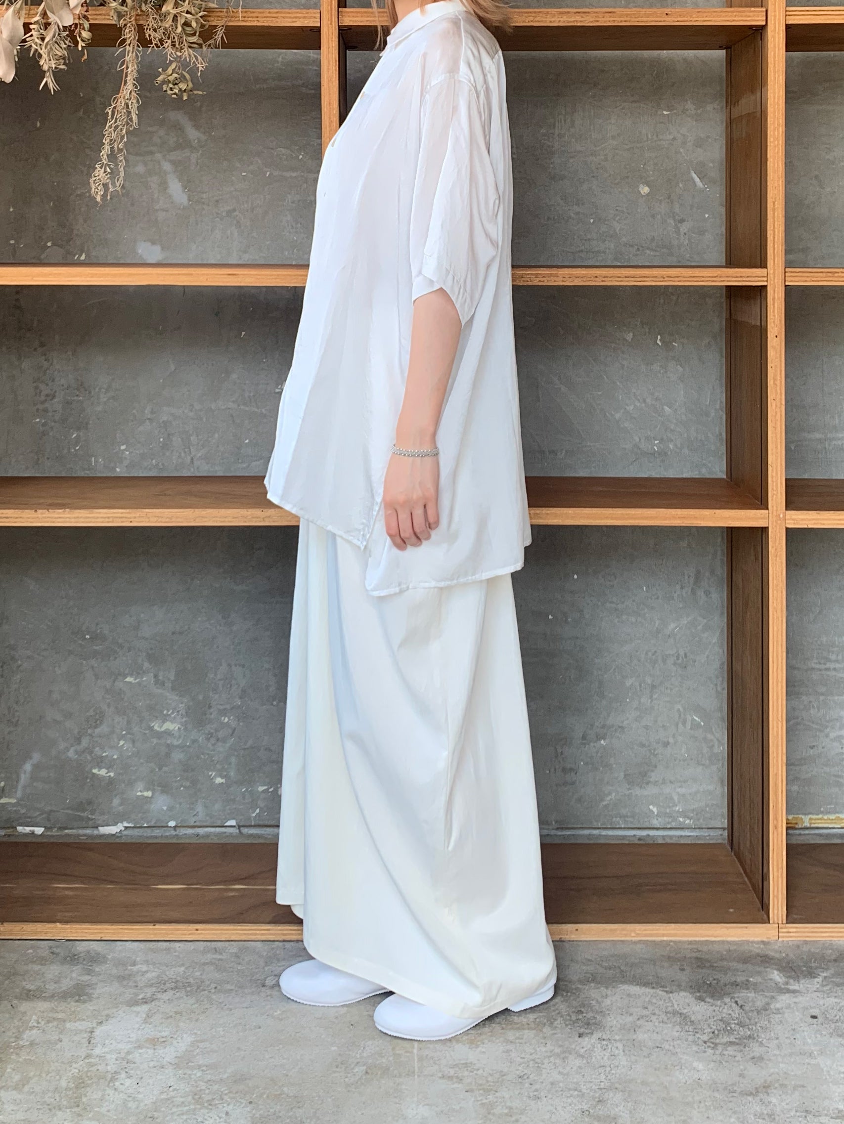 suzuki takayuki / over shirt（white）