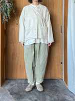 tumugu / エコウールモッサ ジャケット（ECRU）