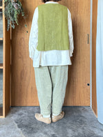tumugu / エコウールモッサ ベスト（OLIVE）