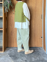 tumugu / エコウールモッサ ベスト（OLIVE）