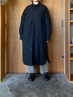 miffew / LONG DOWN SHIRTS ONEPIECE（BK）