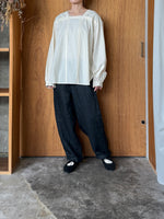 Vlas Blomme / KL Denim テーパードパンツ (Black)