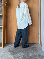 Vlas Blomme / KL Denim テーパードパンツ (Black)