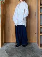 miffew / OVER DOWN SHIRTS（ORANGESTRIPE）
