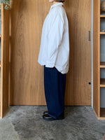 miffew / OVER DOWN SHIRTS（ORANGESTRIPE）