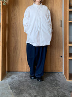 miffew / OVER DOWN SHIRTS（ORANGESTRIPE）