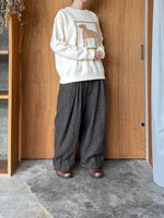 SUSURI / Okunensha sweatshirt（Ivory）