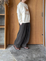 SUSURI / Okunensha sweatshirt（Ivory）