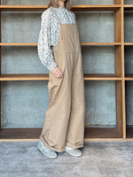 UNIVERSAL TISSU / コンパクトウェザー オーバーオール（ベージュ）