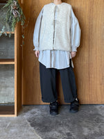 UNIVERSAL TISSU / ナチュラルタイプライター トリプルシャーリングBL ロングスリーブ （グレージュ）