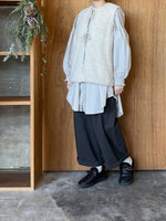 UNIVERSAL TISSU / ナチュラルタイプライター トリプルシャーリングBL ロングスリーブ （グレージュ）