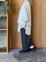 UNIVERSAL TISSU / ナチュラルタイプライター トリプルシャーリングBL ロングスリーブ （グレージュ）