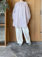 UNIVERSAL TISSU / ナチュラルタイプライター トリプルシャーリングBL ロングスリーブ （スモーキーピンク）