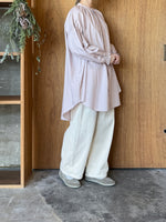 UNIVERSAL TISSU / ナチュラルタイプライター トリプルシャーリングBL ロングスリーブ （スモーキーピンク）