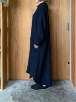 Re arrival!! Vlas Blomme / 縮絨ウール ソフトコート (Navy)