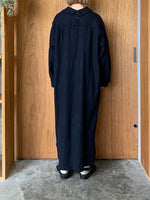 Re arrival!! Vlas Blomme / 縮絨ウール ソフトコート (Navy)