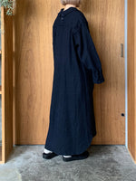 Re arrival!! Vlas Blomme / 縮絨ウール ソフトコート (Navy)