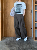suzuki takayuki / easy pants（khaki brown）