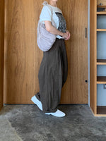suzuki takayuki / easy pants（khaki brown）