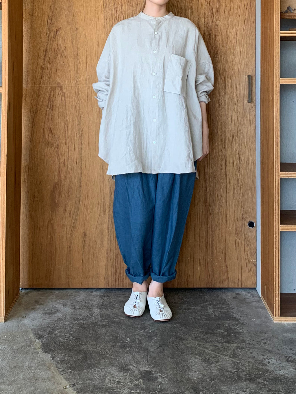 コーちゃん様★TISSU ユニバーサルティシュ Long Shirt UNIVERSAL TISSU｜ ユニヴァーサルティシュ｜ナチュラルタイプ