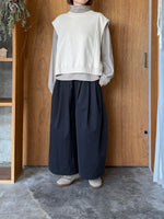 OTOAA / GARMENT DYE SWEAT VEST（BUTTER）