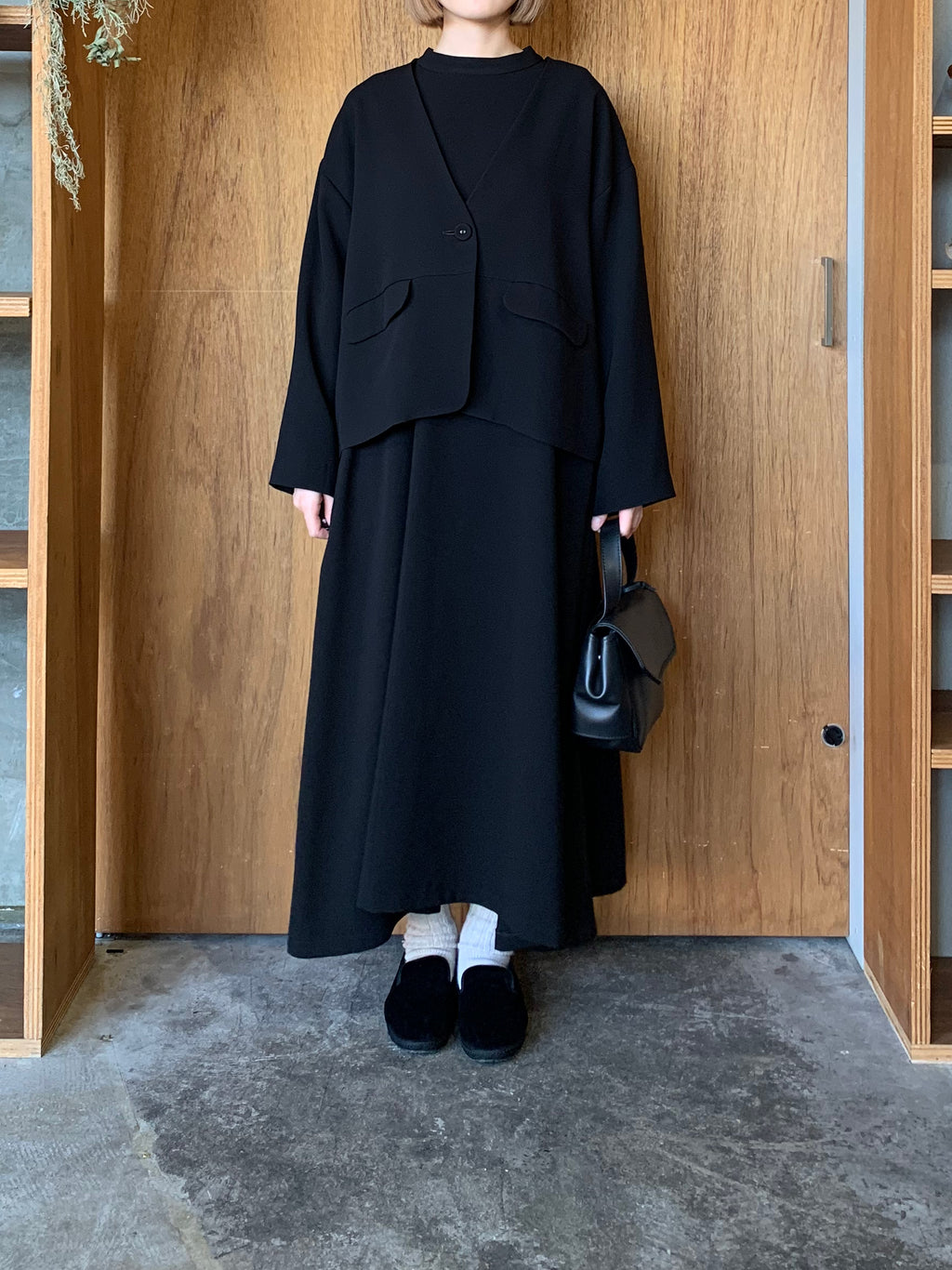 tumugu / ブラックフォーマルシリーズ ジャケット (BLACK)