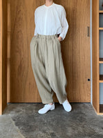 suzuki takayuki / farmer's wide pants（bay leaf）