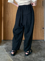 suzuki takayuki / farmer's wide pants（black）