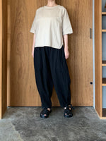 suzuki takayuki / farmer's wide pants（black）