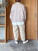 OTOAA / COTTON KNIT CARDIGAN（GREGE）