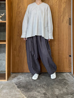 ROBE de PEAU / Soft Light Filter Pants  (Charcoal)