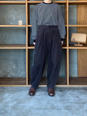 OTOAA / LIGHTWEIGHT CORDUROY COCOON PANTS