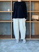 OTOAA / LIGHTWEIGHT CORDUROY COCOON PANTS