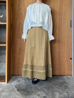ROBE de PEAU / Swirling Skirt (Olive)